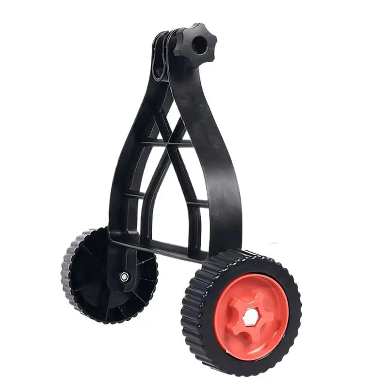 String Trimmer Support Wheels Auxiliary Wheels Lawnmower Wheel Brush Cutter Wheel Mower Attachment Adjustable Grass Cutting