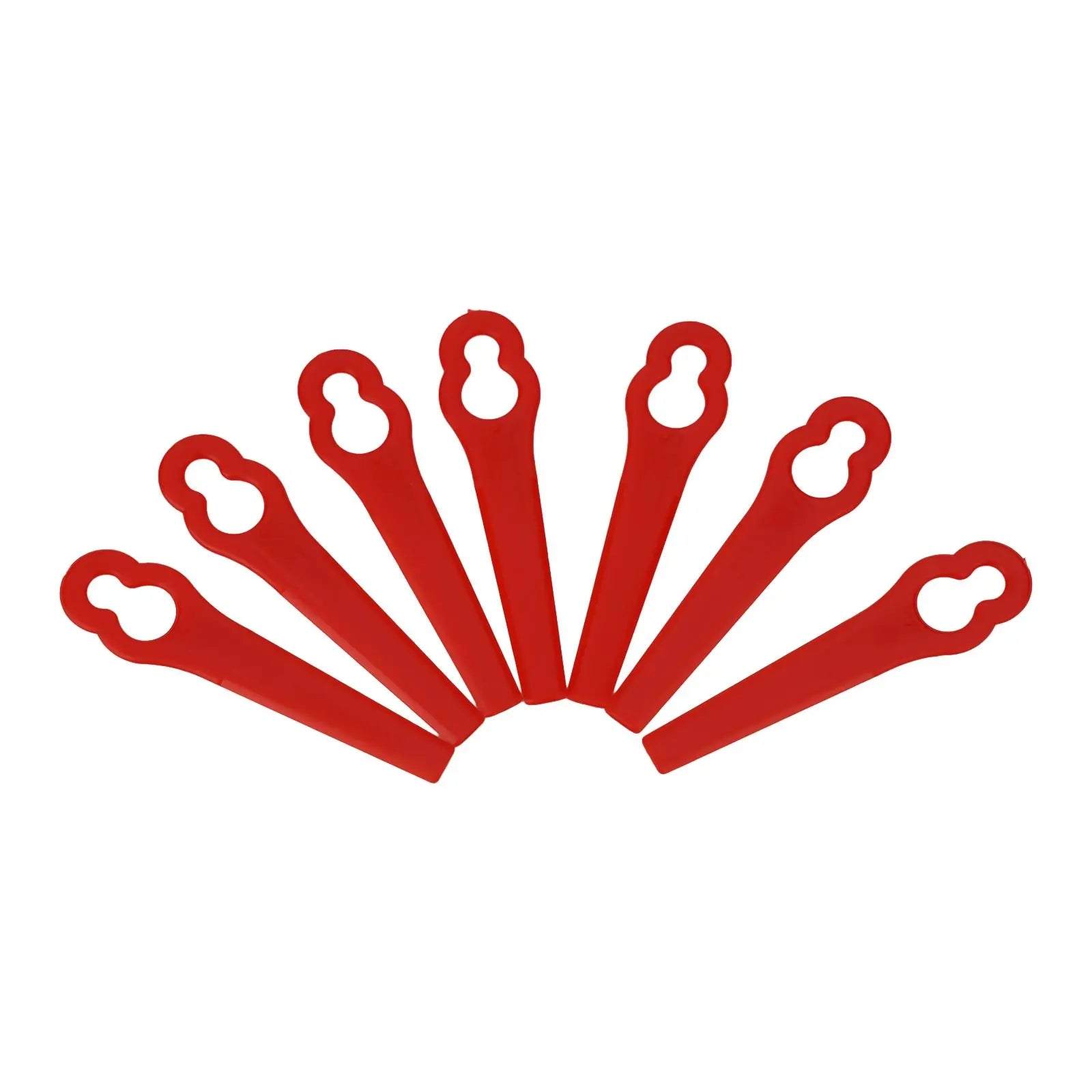 50pcs Lawnmower Blades Plastic Grass Cutting Blade Replacement Parts For OZITO Cordless Grass Trimmer Garden Tool