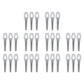 30-2Pcs Strimmer Blades Metal Grass Cutting Replacement Blade Mowing Machine Blades Garden Power Tool Accessories