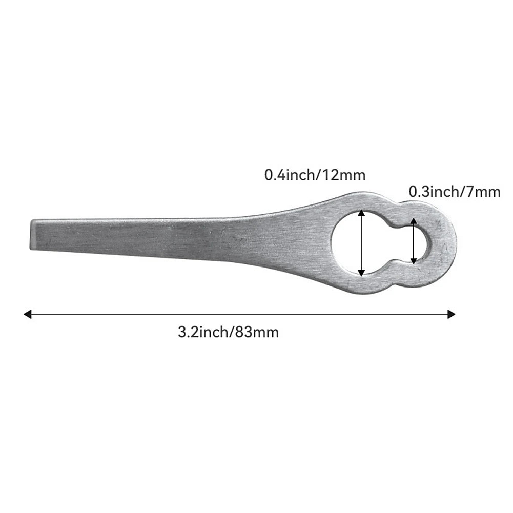 30-2Pcs Strimmer Blades Metal Grass Cutting Replacement Blade Mowing Machine Blades Garden Power Tool Accessories