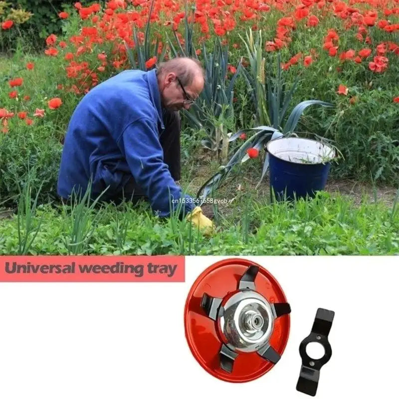 Dual-use Weeder Plate Lawn Mower Trimmer for Head Brushcutter Grass Cutting