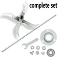Multifunctional Grass Cutting Blade Set Edges Vegetable Chopping Tool Stainless Steel Rust-Resistant Blades Farm/Home Gardening